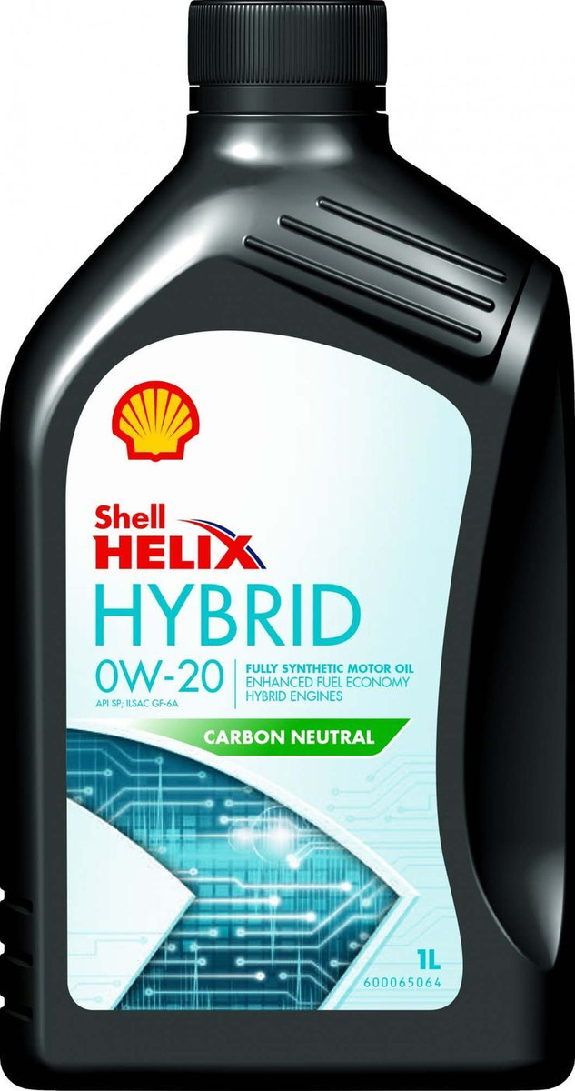 Масло моторное Shell Helix Hybrid 0W-20 1 л 550056722, Масла моторные